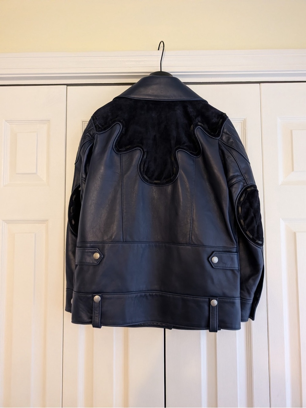 Vintage Coach Rip Repair Western Moto Leather Jacket NWT - Picture 5 of 16